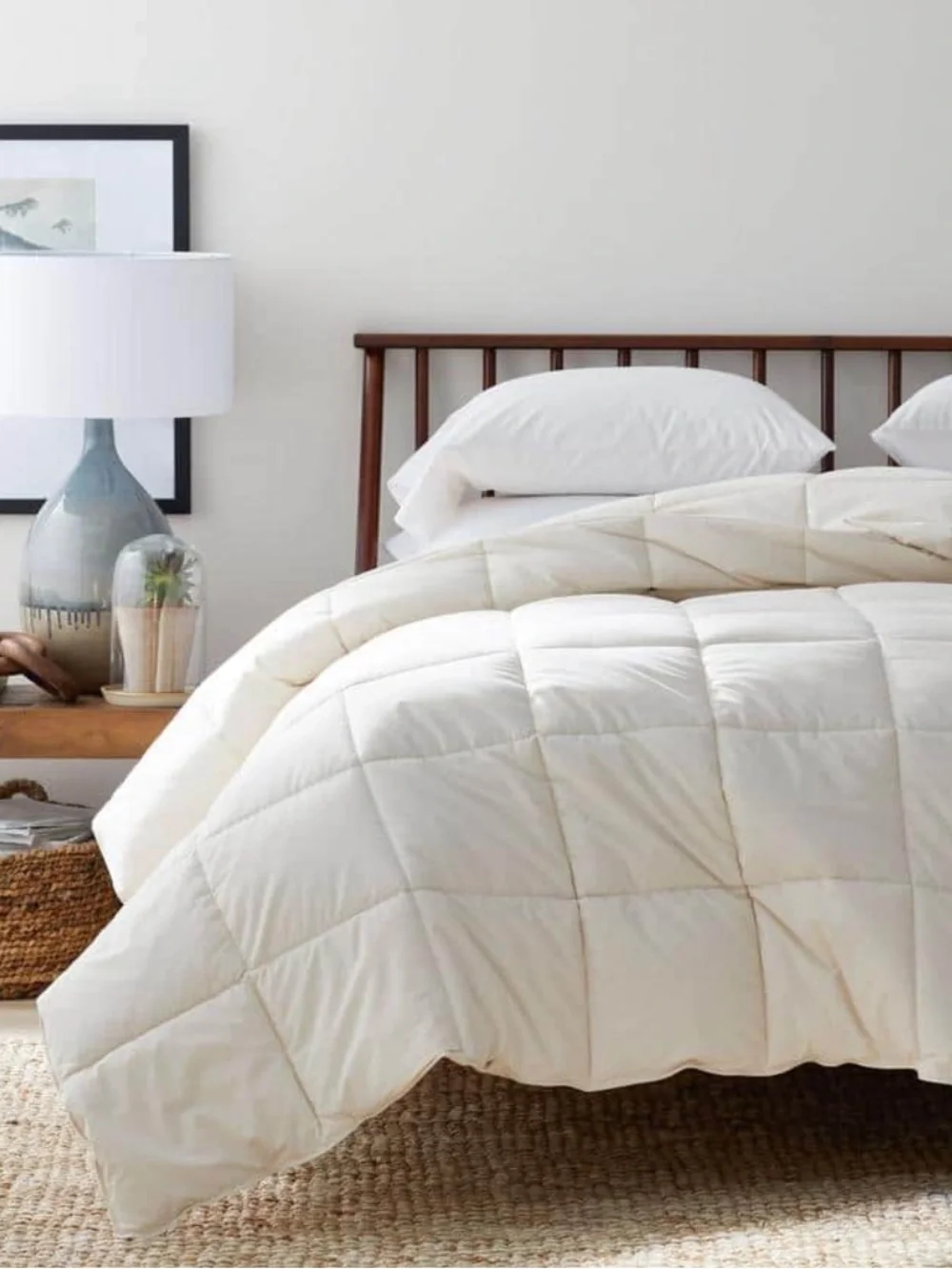 The Company Store All Seasons New Zealand Wool Comforter Full/ Queen Retail $344
